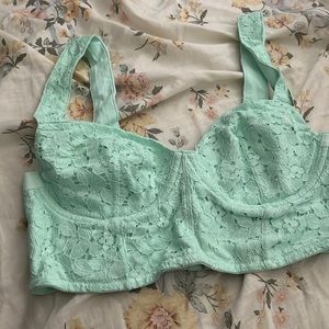 VS PINK Lace Bustier Y2K